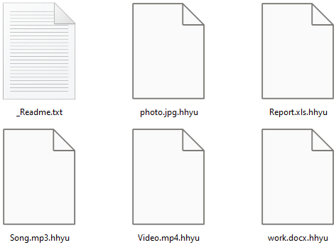 Hhyu File Virus