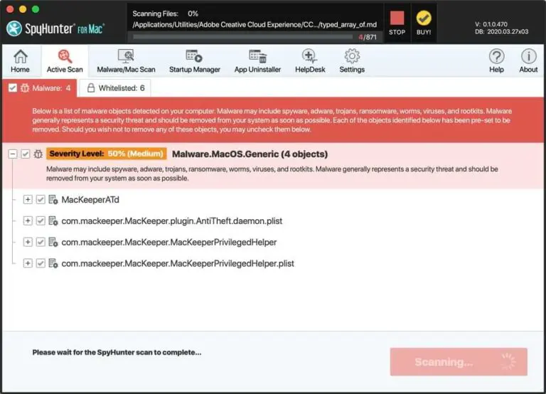 Spyhunter for mac scanning