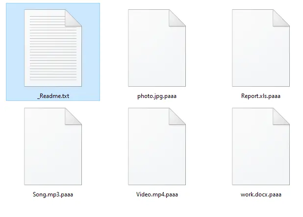 Paaa File Virus