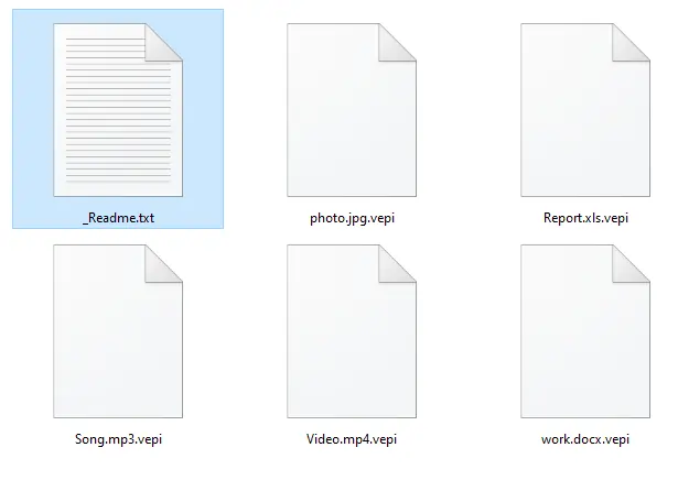 Vepi File Virus